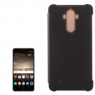 For Huawei Mate 9 Grey Smart Cover Translucent + PU Leather Case