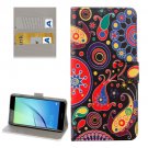 For Huawei NovaI Acaleph Pattern Leather Case with Holder, Card Slots & Wallet