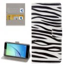 For Huawei NovaI Zebra Pattern Leather Case with Holder, Card Slots & Wallet