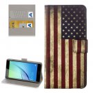 For Huawei NovaI US Flag Pattern Leather Case with Holder, Card Slots & Wallet