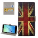 For Huawei NovaI UK Flag Pattern Leather Case with Holder, Card Slots & Wallet