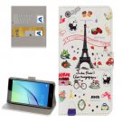 For Huawei NovaI Symbols Pattern Leather Case with Holder, Card Slots & Wallet