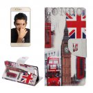 For Honor 8 Big Ben Pattern Leather Case with Holder, Card Slots & Wallet