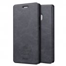 For Huawei P9 Lite MOFI VINTAGE Black Leather Case with Holder, Card Slots