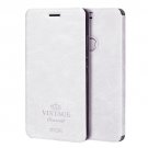 For Honor V8 MOFI VINTAGE White Leather Case with Holder & Card Slots