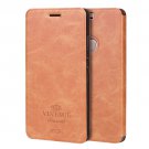 For Honor V8 MOFI VINTAGE Brown Leather Case with Holder & Card Slots