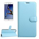 For Honor 5A & Y6 II Blue Litchi Leather Case with Card Slots, Wallet & Holder