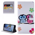 For Honor 5A Lovers Pattern Leather Case with Holder, Card Slots & Wallet