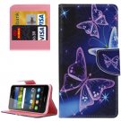 For Y6 Pro Crystal Pattern Leather Case with Holder, Card Slots & Wallet