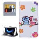 For Honor V8 Lovers Pattern Leather Case with Holder, Card Slots & Wallet