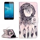 For Honor 5C Chimes Pattern Leather Case with Holder, Card Slots & Wallet