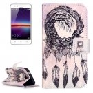 For Huawei Y3 II Chimes Pattern Leather Case with Holder, Card Slots & Wallet