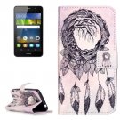 For Huawei Y6 Pro Chimes Pattern Leather Case with Holder, Card Slots & Wallet