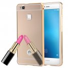For Huawei P9 Lite Electroplating Mirror Gold PC Case Back Shell Cover