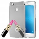 For Huawei P9 Lite Electroplating Mirror Silver PC Case Back Shell Cover