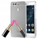 For Huawei P9 Electroplating Mirror Silver PC Case Back Shell Cover