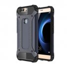 For Huawei Honor V8 Dark Blue Tough Armor TPU + PC Combination Case