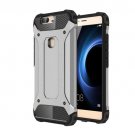 For Huawei Honor V8 Grey Tough Armor TPU + PC Combination Case