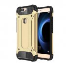 For Huawei Honor V8 Gold Tough Armor TPU + PC Combination Case