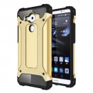 For Huawei Mate 8 Gold Tough Armor TPU + PC Combination Case