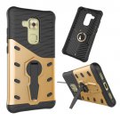 For Huawei nova plus Gold Rotating TPU + PC Combination Case with Holder