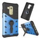 For Huawei nova plus Blue Rotating TPU + PC Combination Case with Holder