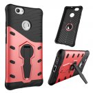 For Huawei nova Red Rotating TPU + PC Combination Case with Holder