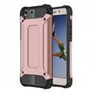 For Huawei Honor 5A Rose Gold Tough Armor TPU + PC Combination Case