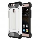 For Huawei P9 Plus White Tough Armor TPU + PC Combination Case