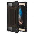 For Huawei P8 Black Tough Armor TPU + PC Combination Case