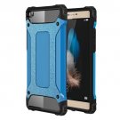 For Huawei P8 Blue Tough Armor TPU + PC Combination Case