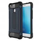 For Huawei P9 Lite Dark Blue Tough Armor TPU + PC Combination Case