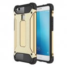 For Huawei P9 Lite Gold Tough Armor TPU + PC Combination Case