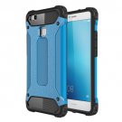 For Huawei P9 Lite Blue Tough Armor TPU + PC Combination Case