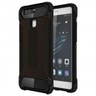 For Huawei P9 Black Tough Armor TPU + PC Combination Case