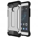 For Huawei P9 Silver Tough Armor TPU + PC Combination Case