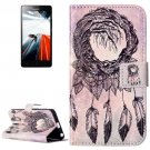For Lenovo A6000 Chimes Pattern Leather Case with Holder, Card Slots & Wallet