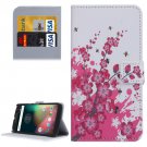 For Moto G 4 Gen Blossom Pattern Leather Case with Holder, Card Slots & Wallet