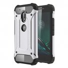 For Moto G4 Play Grey Tough Armor TPU + PC Combination Case