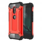 For Moto G4 Play Red Tough Armor TPU + PC Combination Case