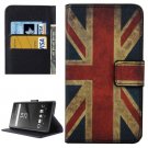 For Xperia X UK Flag Pattern Leather Case with Holder, Card Slots & Wallet