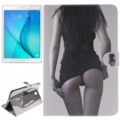 For Tab A 8.0 T350 Sexy Girl Pattern Leather Case with Holder, Card Slots & Wallet