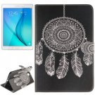 For Tab A 8.0 T350 Windbell Pattern Leather Case with Holder, Card Slots & Wallet