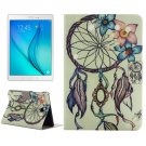 For Tab A 8.0 T350 Windbell Pattern Horizontal Flip Leather Case with Holder
