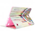 For Tab A 8.0 T350 Windbell Flip Leather Case with Holder, Card Slots & Wallet
