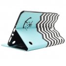 For Tab A 8.0 T350 Anchor Flip Leather Case with Holder, Card Slots & Wallet