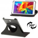 For Tab 4 7.0 Black Litchi Texture Leather Case with 2-angle Rotating Holder