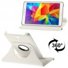 For Tab 4 7.0 White Litchi Texture Leather Case with 2-angle Rotating Holder