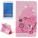 For Tab 4 7.0 Little Bear Flip Leather Case with Holder, Wallet & Card Slots