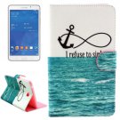 For Tab 4 7.0 Anchor Flip Leather Case with Holder, Wallet & Card Slots